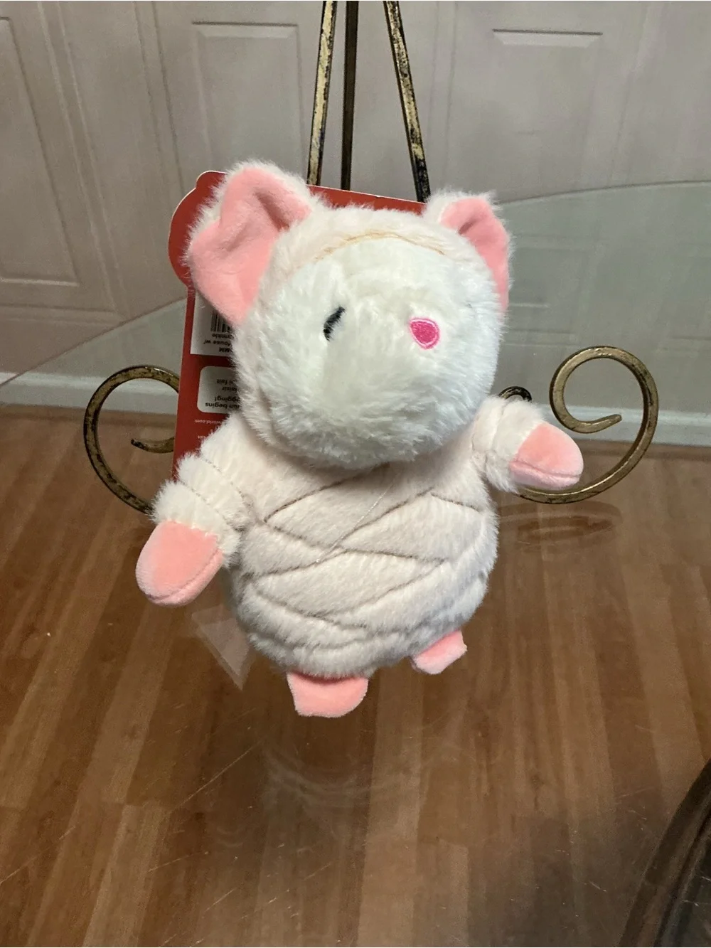 Brand New Giftable  Mice Ball Body Very Solf Toy Clinker & Squeaker  8”